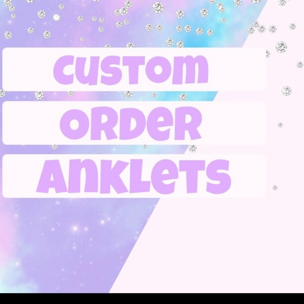 Custom Ribbon Anklet Ribbon sockless 🎀 Tutu AnkletsRuffleTutu Sock 2colors